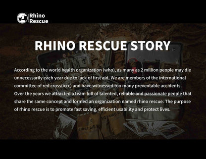 Survival Now™ RHINO RESCUE First Aid Trauma Kit