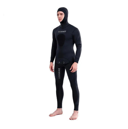 Camouflage 3mm Neoprene Wetsuit - Two-Piece for Diving