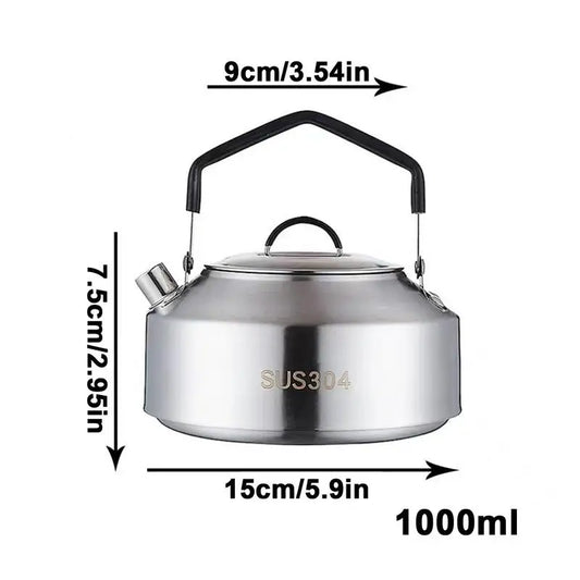 Camping Water Kettle – Efficient Outdoor Cooking for Tea, Coffee, and More