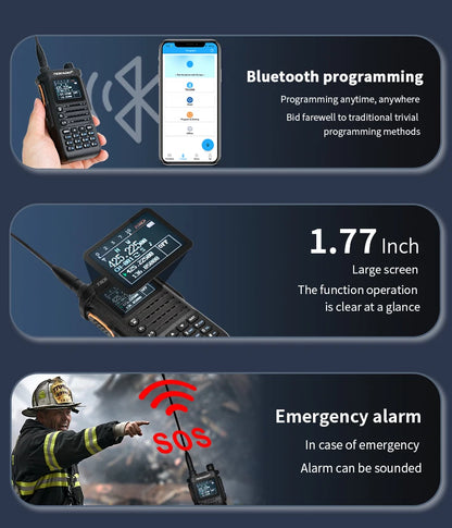 Survival Now™ Long Range Professional Two-Way Radio Set
