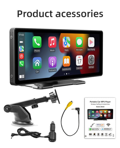 Survival Now™ 10.26-Inch Portable Wireless Car Play Screen