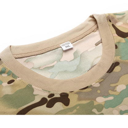 Survival Now™ Camouflage Tactical Shirt - Short Sleeve