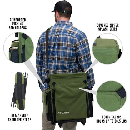 Survival Now™ Rolling Tackle Box with Wheels