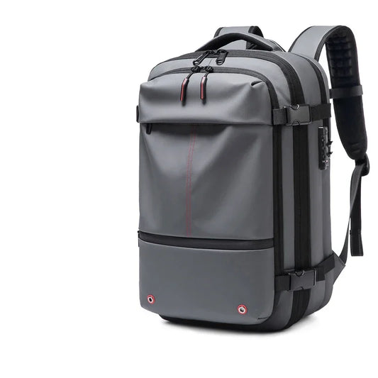17-Inch Laptop Vacuum Compression Backpack – Expandable Business, School & Travel Gear
