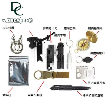 Survival Now™ 17-in-1 Outdoor Adventure Survival Bag