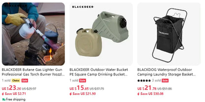 Survival Now™ Outdoor 2-In-1 Vehicle-Mounted Shower