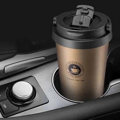 500mL Insulated Travel Coffee Cup – Keep Your Drinks Hot or Cold for Hours
