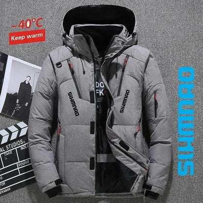 Survival Now™ Velvet Jacket & Tactical Pants Winter Outdoor Warm Fishing Suit