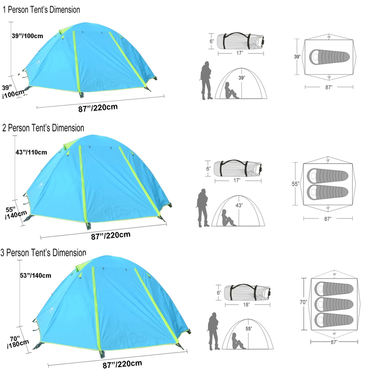 Survival Now™ Camping Tents