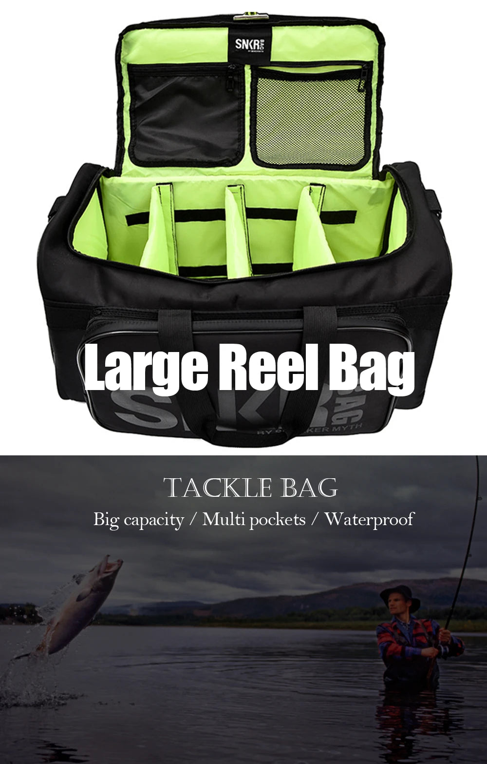 One Bag. All Missions. Your Ultimate Waterproof Fishing Bag