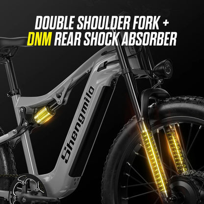Survival Now™ 26-Inch Adult Electric Mountain Bike