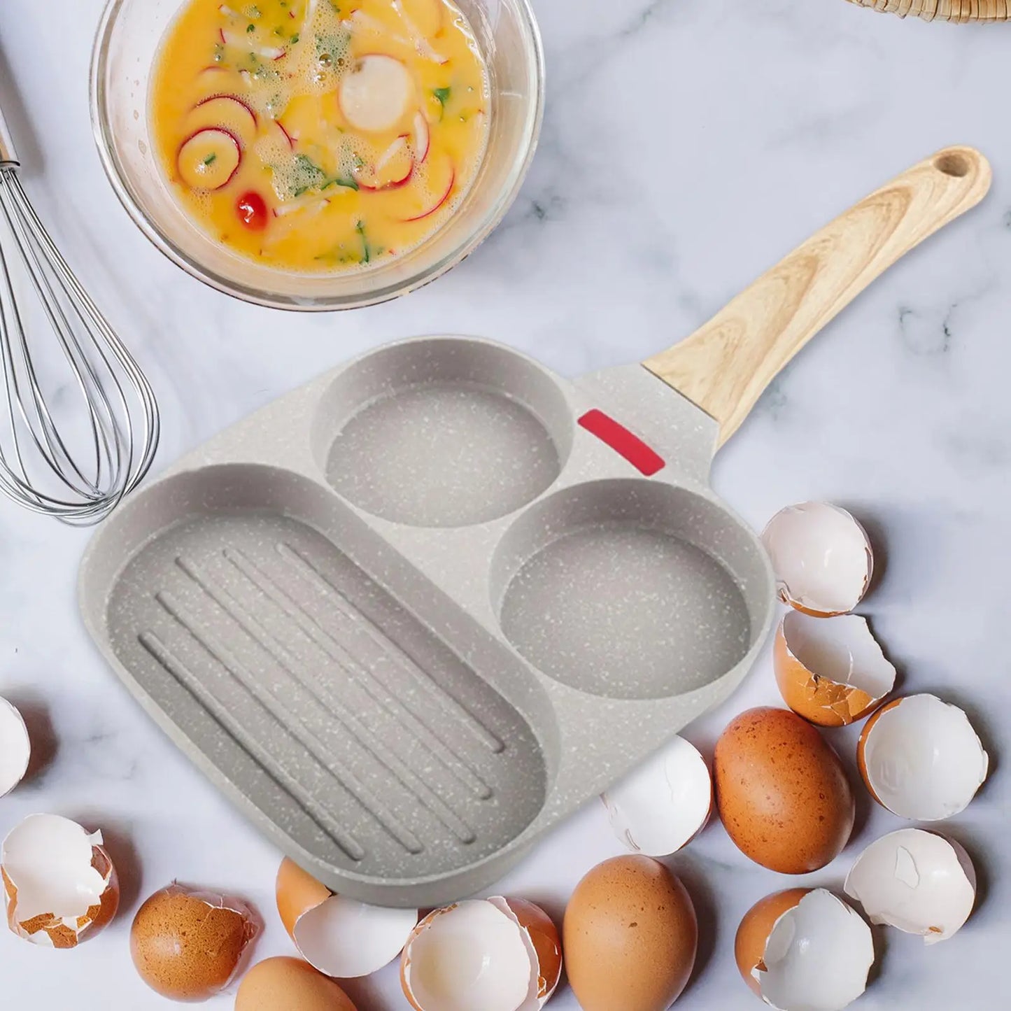 Survival Now™ 2-Cup Egg Frying Pan