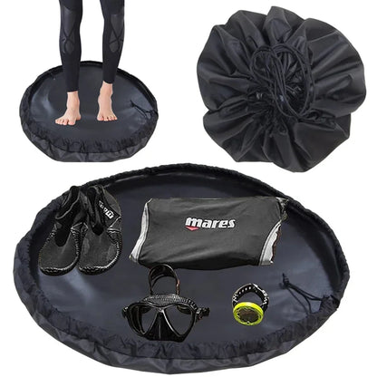 Survival Now™ Wetsuit Storage Bag & Beach Changing Mat