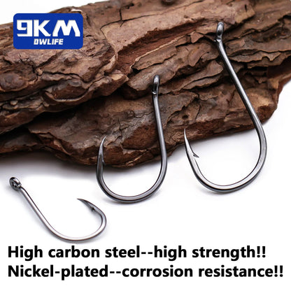 Survival Now™ High-Carbon Steel Fishing Hooks