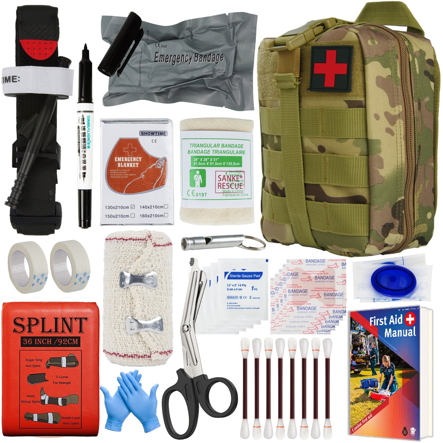 MOLLE First Aid Kit Bag – Emergency Medical Kit