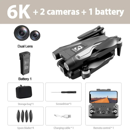 8K ESC Professional Drone - Exceptional 8K Ultra HD Footage & Obstacle Avoidance