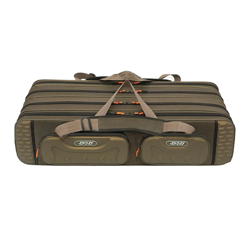 Non-Foldable Large Fishing Rod Bag, 2-4 Layers, 80-130cm