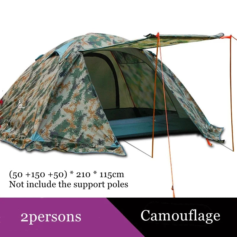 Survival Now™ 2-3 Persons 4-Seasons Skirt Tent