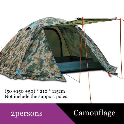 Survival Now™ 2-3 Persons 4-Seasons Skirt Tent