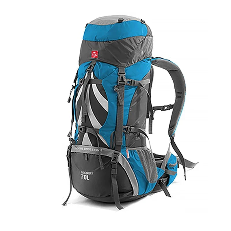 70L Camping Backpack with Rain Cover – Built for Comfort, Capacity & the Outdoors