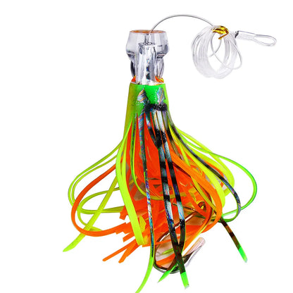 Survival Now™ Resin Head Octopus Soft Skirt Lure