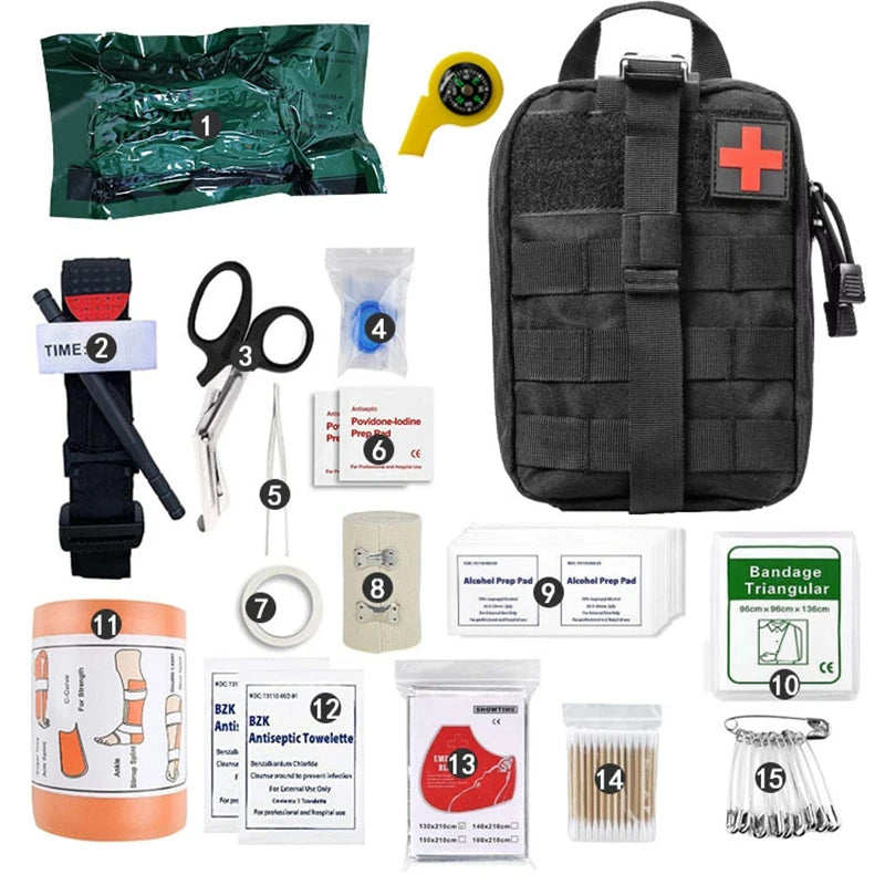 Tactical First Aid Kit – Survival Medical Kit