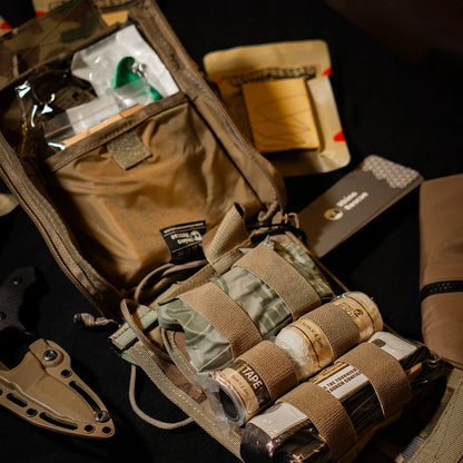 Rhino Rescue 002M Tactical First Aid Trauma Kit – MOLLE IFAK