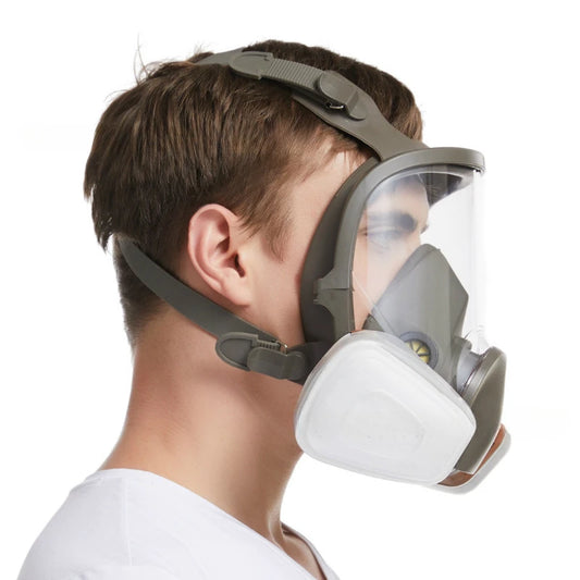 Full-Face Anti-Fog 6800 Gas Mask – Industrial Respirator for Chemicals & Dust