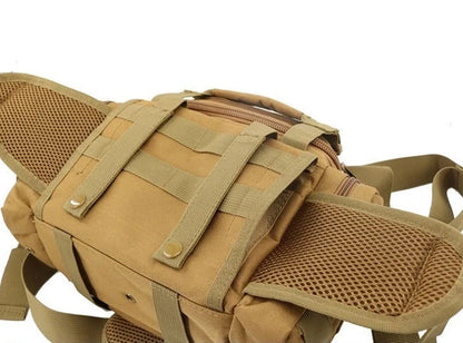 Waterproof Tactical Waist Bag – Rugged, Multi-Functional, MOLLE-Compatible Combat Bag