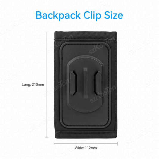360° Rotation Strap Mount - Hands-Free Shots for Action Cameras