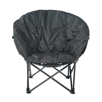 High-Quality Polyester Camping Folding Moon Chair, 600D