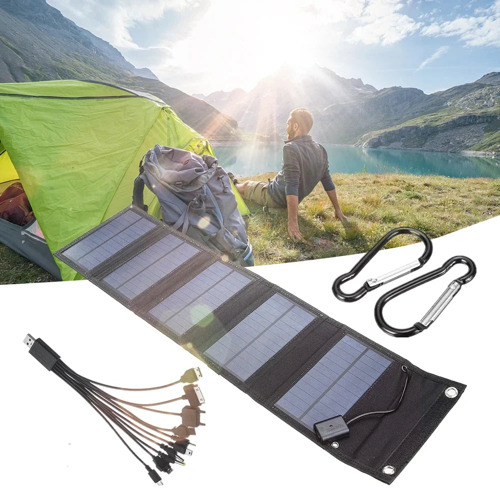 700W Foldable Solar Panel Charger - Portable Power for Any Adventure