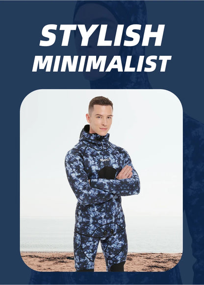 Survival Now™ Men’s 3mm Premium Camouflage Wetsuit