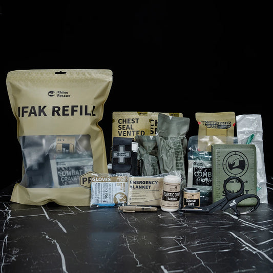 IFAK Refill Supplies & Rhino Rescue Trauma Kit
