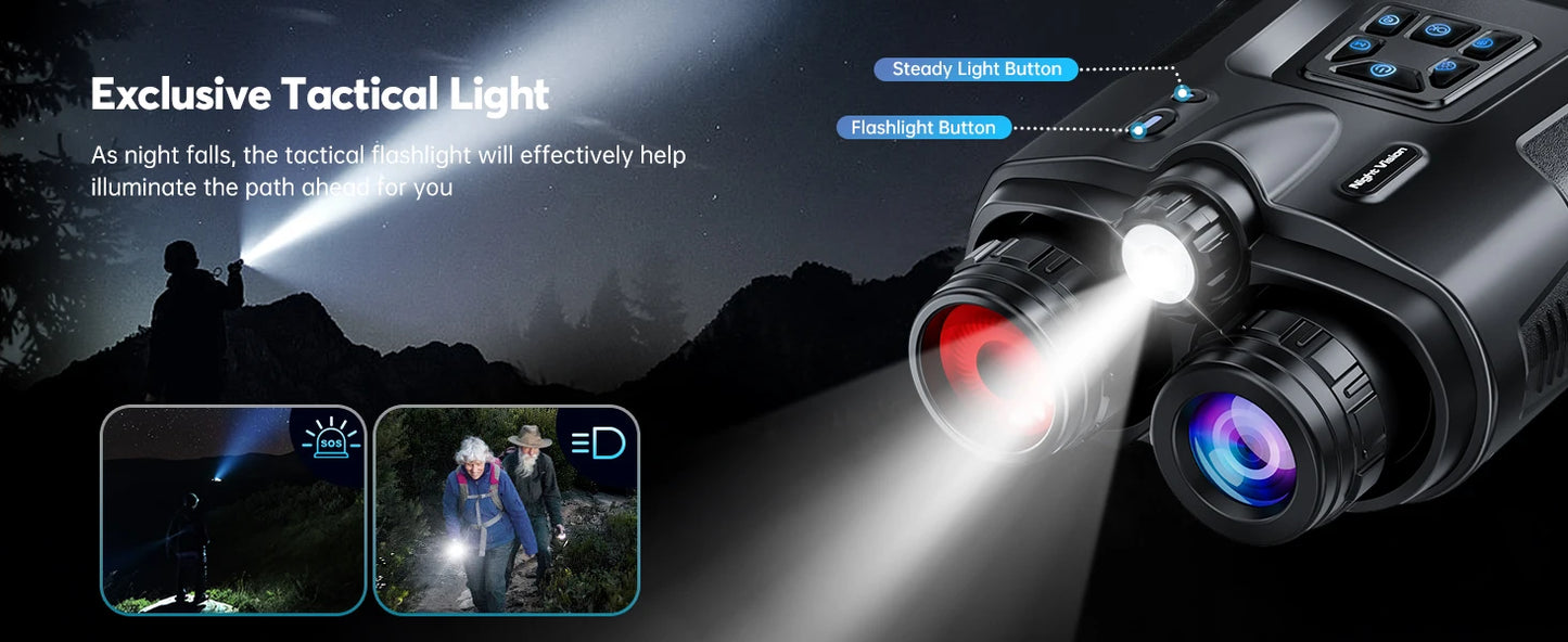 Survival Now™ USB Rechargeable Digital Binoculars