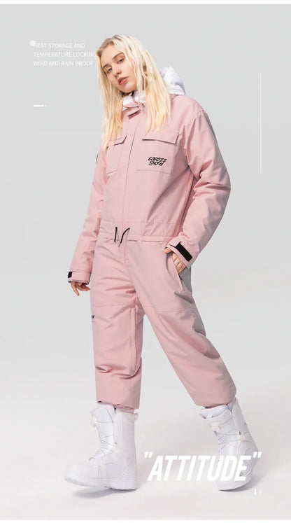 Survival Now™ Men & Women One-Piece Ski Jumpsuit