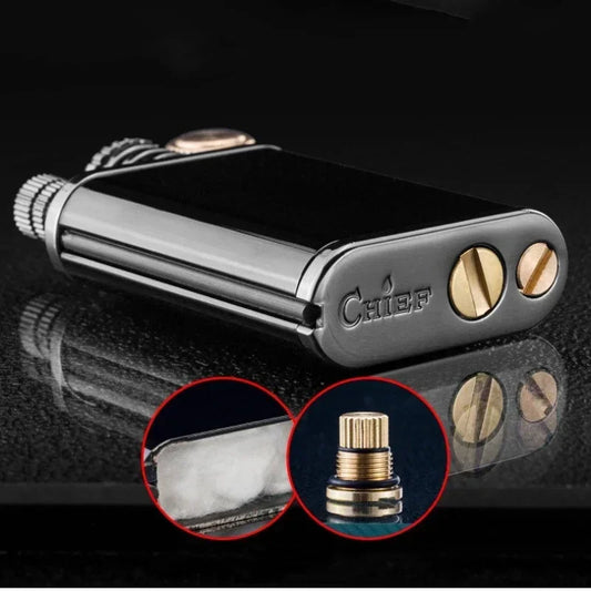 Metal Wheel Kerosene Lighter – Reliable Fire Anytime, Anywhere