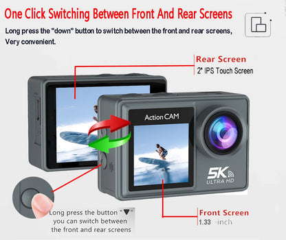 Survival Now™ 5K 4K60FPS Action Camera