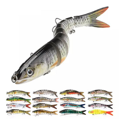 Sinking Wobblers, 10cm & 14cm Jointed Crankbaits