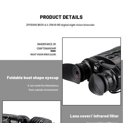 Survival Now™ Digital Night Vision Binoculars with Camera & Infrared Laser Rangefinder