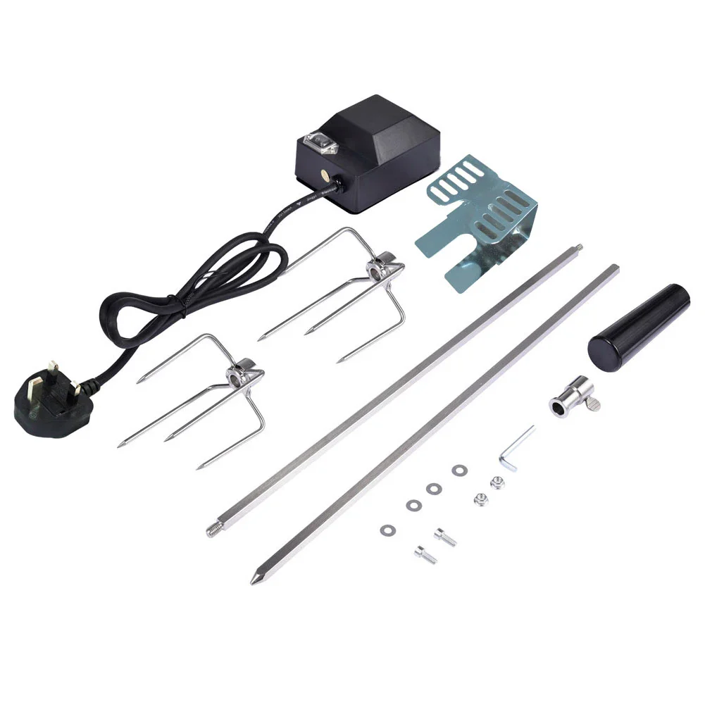 Automatic BBQ Spit Rotisserie with Motor – Effortless Rotisserie Cooking Anywhere