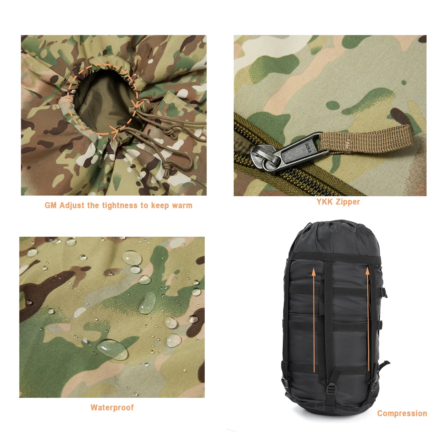 Survival Now™ Military Modular Sleeping System 2.0