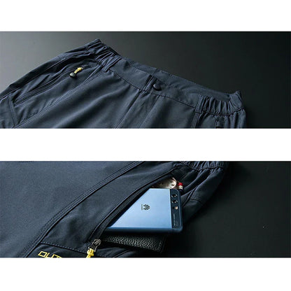 Outdoor Hiking Jacket and Pants Set for Men