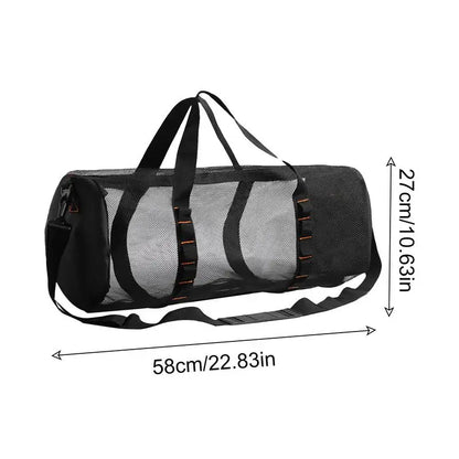 Survival Now™ Large Capacity Foldable Mesh Duffel Dive Bag