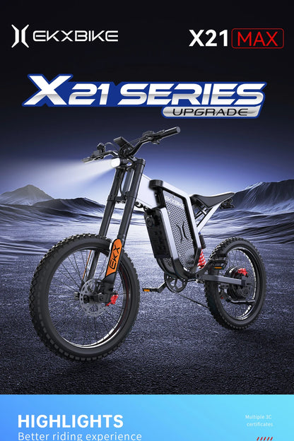 Survival Now™ Electric Motorcycle 3000W Brushless Gearless Motor