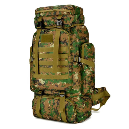 80L/100L Mountaineering Tactical Backpack – Built for Adventure, Designed for Extreme Performance