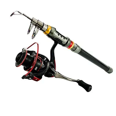 Telescopic Fishing Rod & Spinning Reel Combo