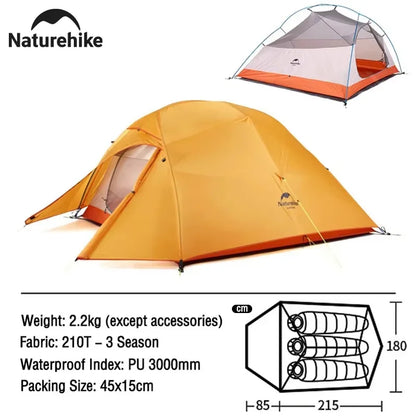 Survival Now™ 3-Person Backpacking Tent