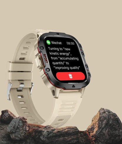 Rugged Black Smart Watch
