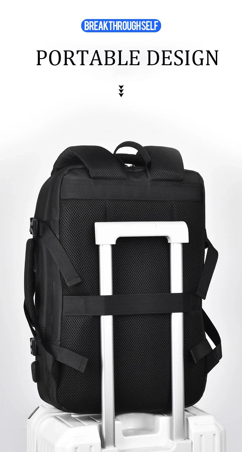 Survival Now™ 18-Inch Men’s Business Laptop Backpack
